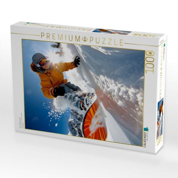 Produktbild: CALVENDO Puzzle Das ist Winterspa&szlig; | 1000 Teile Lege-Gr&ouml;&szlig;e 64x48cm Foto-Puzzle f&uuml;r gl&uuml;ckliche Stunden