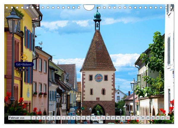 Produktbild: Weinregion Kaiserstuhl (Wandkalender 2026 DIN A4 quer), CALVENDO Monatskalender