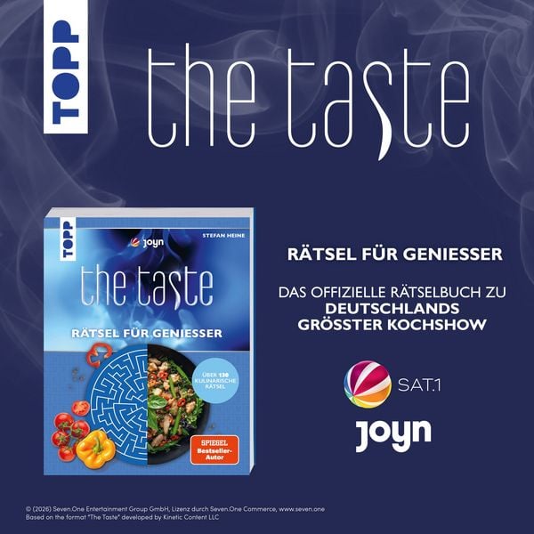 Produktbild: The Taste &ndash; R&auml;tsel f&uuml;r Genie&szlig;er