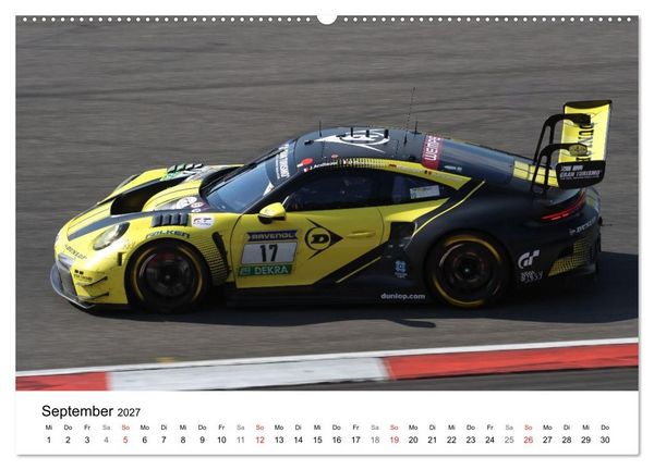 Produktbild: Motorsport aus Zuffenhausen (hochwertiger Premium Wandkalender 2027 DIN A2 quer), Kunstdruck in Hochglanz