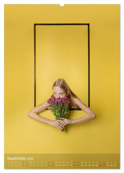 Produktbild: framed portraits - fine art Fotografie von Michael Allmaier (Wandkalender 2026 DIN A2 hoch), CALVENDO Monatskalender