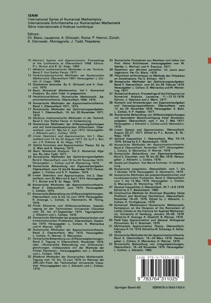 Produktbild: Multivariate Approximation Theory