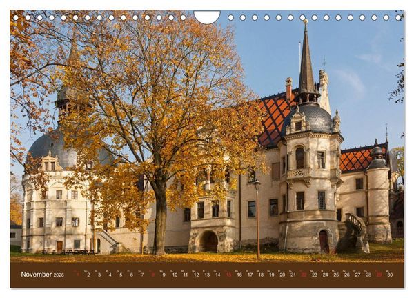 Produktbild: Sachsens Schl&ouml;sser und Burgen (Wandkalender 2026 DIN A4 quer), CALVENDO Monatskalender