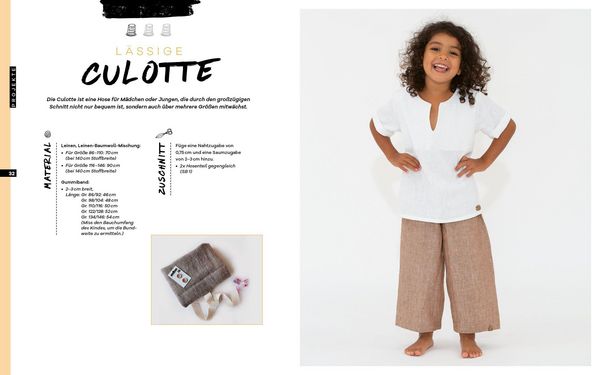 Produktbild: N&auml;hen mit Leinen f&uuml;r Mama und Mini &ndash; die gro&szlig;e Sammlung mit &uuml;ber 25 Projekten