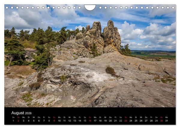 Produktbild: Teufelsmauer Harz (Wandkalender 2026 DIN A4 quer), CALVENDO Monatskalender