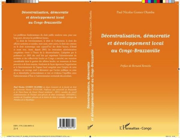 Produktbild: Decentralisation, democratie et developpement local au Congo-Brazzaville