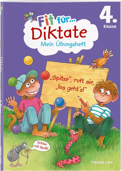 Fit für Diktate 4. Klasse. Mein Übungsheft, Geheftet von Andrea Weller-Essers, Tessloff Verlag Ragnar Tessloff GmbH & Co. KG, 9783788624774