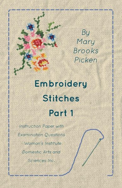 Produktbild: Embroidery Stitches Part 1 - Instruction Paper With Examination Questions