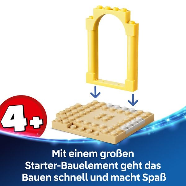 Produktbild: LEGO ǀ Disney 43280 Spa&szlig; am Strand mit Lilo und Stitch, Bauset f&uuml;r junge Filmfans ab 4 Jahren