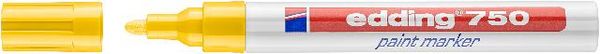 Produktbild: Edding 750 paint marker 4-750005 Lackmarker Gelb 2 mm, 4mm