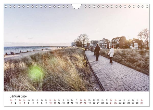 Produktbild: Schleswig-Holstein in 365 Farben (Wandkalender 2026 DIN A4 quer), CALVENDO Monatskalender