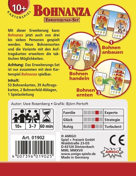 Produktbild: Bohnanza. Erweiterungs-Set. Kartenspiel