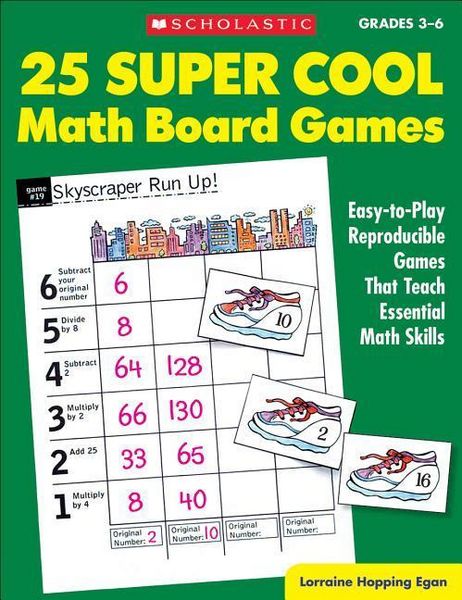 Produktbild: 25 Super Cool Math Board Games