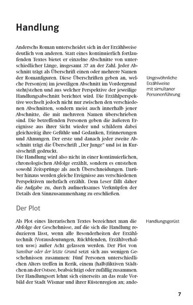 Produktbild: Klett Lekt&uuml;rehilfen Alfred Andersch, Sansibar oder der letzte Grund