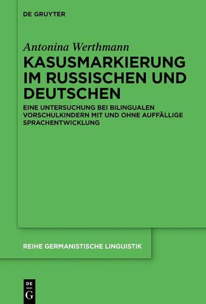 Produktbild: Kasusmarkierung im Russischen und Deutschen