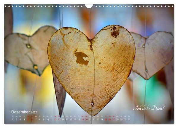 Produktbild: Emotionale Herzensdinge (Wandkalender 2026 DIN A3 quer), CALVENDO Monatskalender