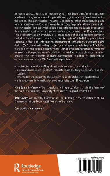 Produktbild: Understanding IT in Construction