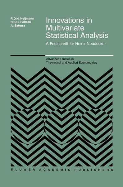 Produktbild: Innovations in Multivariate Statistical Analysis