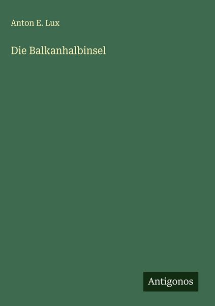 Produktbild: Die Balkanhalbinsel