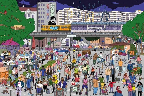 Produktbild: Dit is Berlin. Das Wimmelbuch