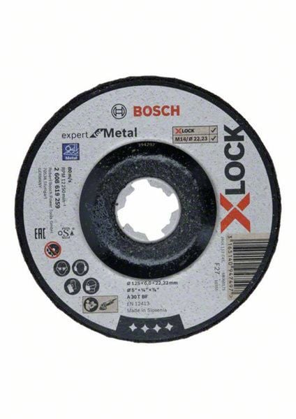 Bosch Accessories 2608619259 Schruppscheibe gekröpft Durchmesser 125 mm Bohrungs-Ø 22.23 mm 1 St.