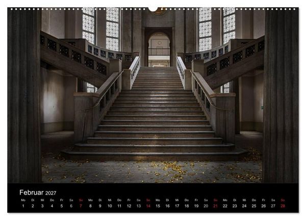 Produktbild: Geheimnisvolle Orte - Lost Places (Wandkalender 2027 DIN A2 quer), CALVENDO Monatskalender