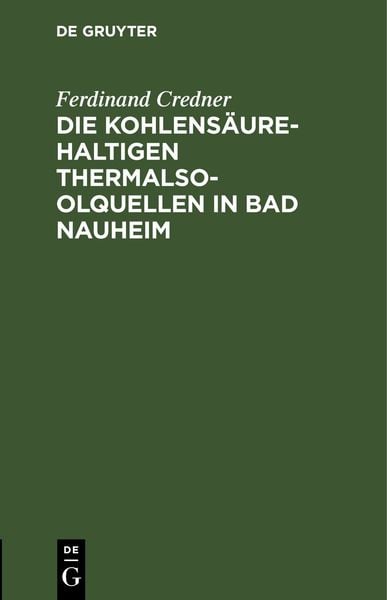 Produktbild: Die kohlens&auml;urehaltigen Thermalsoolquellen in Bad Nauheim