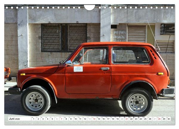 Produktbild: LADA NIVA - Russlands Dauer-L&auml;ufer (Wandkalender 2026 DIN A4 quer), CALVENDO Monatskalender
