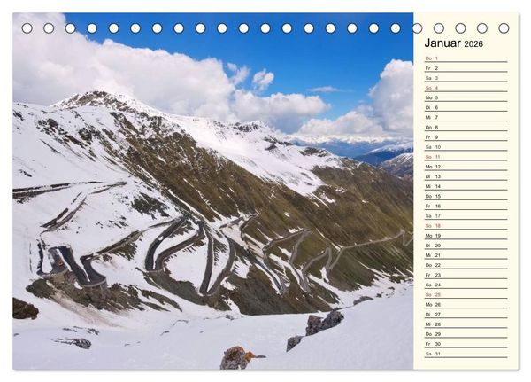 Produktbild: Vinschgau - Die Sonnenseite S&uuml;dtirols (Tischkalender 2026 DIN A5 quer), CALVENDO Monatskalender