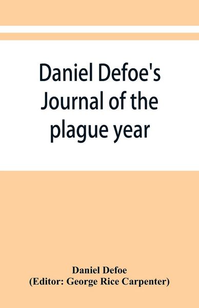 Produktbild: Daniel Defoe's Journal of the plague year