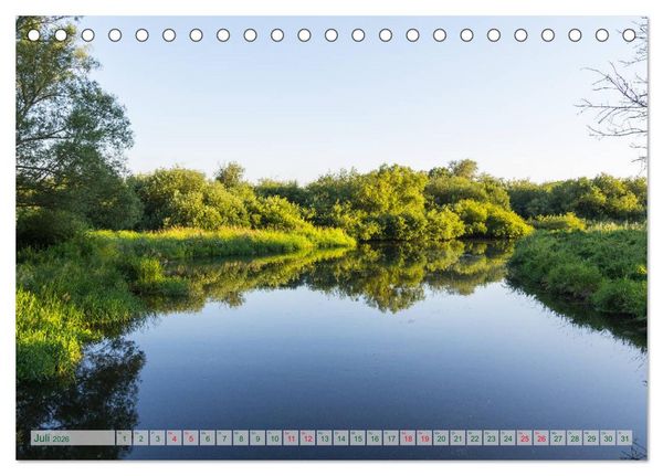 Produktbild: Mecklenburg Vorpommern - Wasser und Meer (Tischkalender 2026 DIN A5 quer), CALVENDO Monatskalender