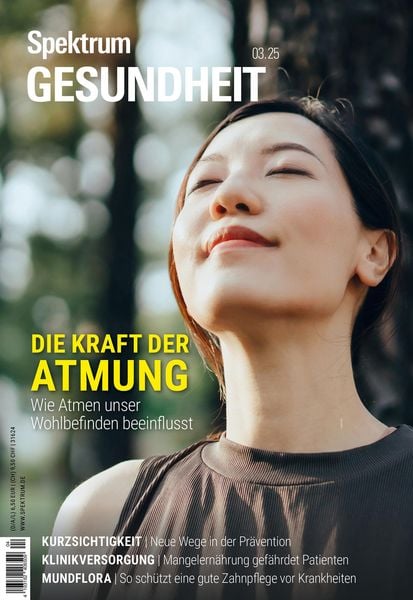 Produktbild: Spektrum Gesundheit 3/2025 - Die Kraft der Atmung