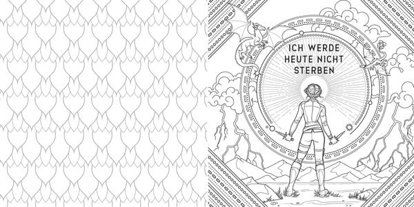 Produktbild: Fourth Wing: Das offizielle Mal- und Stickerbuch