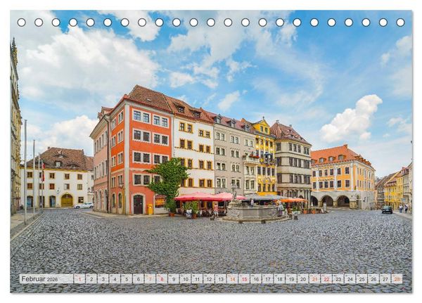 Produktbild: G&ouml;rlitz Impressionen (Tischkalender 2026 DIN A5 quer), CALVENDO Monatskalender