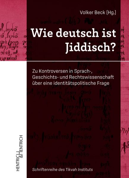 Produktbild: Wie deutsch ist Jiddisch?
