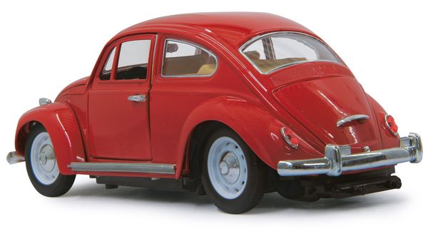 Produktbild: VW K&auml;fer RC Diecast 1:18 rot 27MHz