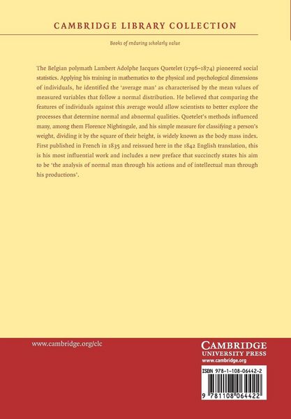 Produktbild: A Treatise on Man and the Development of His Faculties