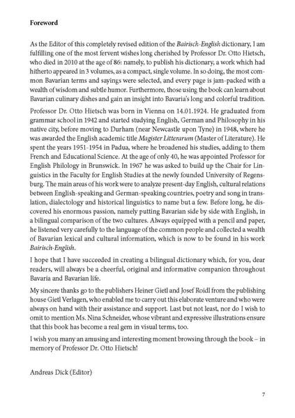 Produktbild: W&ouml;rterbuch Bairisch &ndash; English