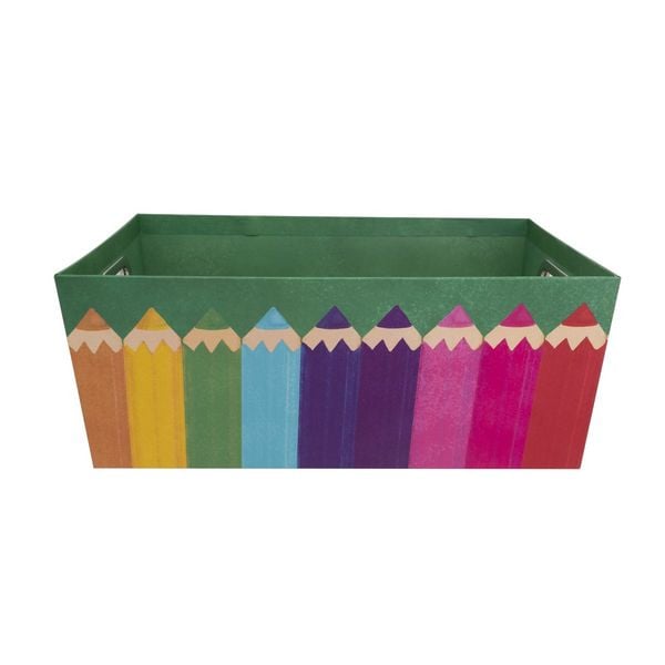 Produktbild: Idena Ablagekorb Buntstift mehrfarbig 33x22,9x12,7cm