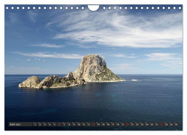 Produktbild: Ibiza - Balearen (Wandkalender 2027 DIN A4 quer), CALVENDO Monatskalender