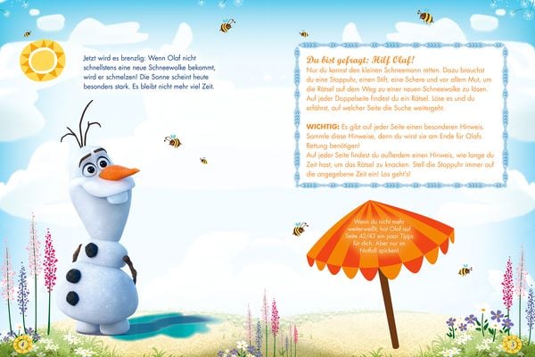 Produktbild: Disney Die Eisk&ouml;nigin: ESCAPE - L&ouml;se die R&auml;tsel, finde Elsa und rette Olaf!