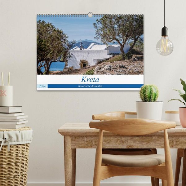 Produktbild: Kreta - malerische Ansichten (Wandkalender 2026 DIN A3 quer), CALVENDO Monatskalender