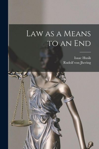 Produktbild: Law as a Means to an End
