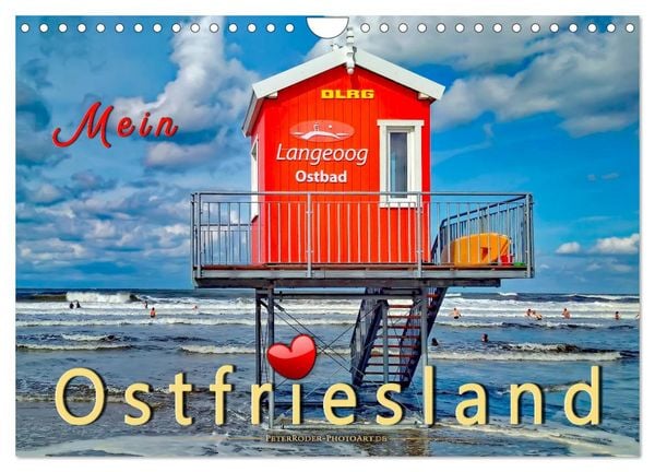 Produktbild: Mein Ostfriesland (Wandkalender 2026 DIN A4 quer), CALVENDO Monatskalender