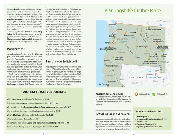 Produktbild: DUMONT Reise-Handbuch Reisef&uuml;hrer USA, Der Nordwesten