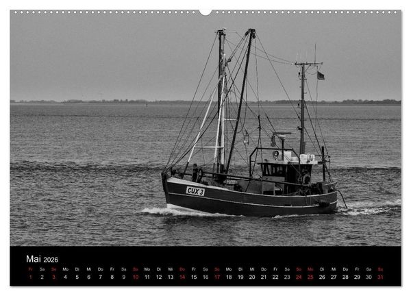 Produktbild: Willkommen in Cuxhaven (Wandkalender 2026 DIN A2 quer), CALVENDO Monatskalender