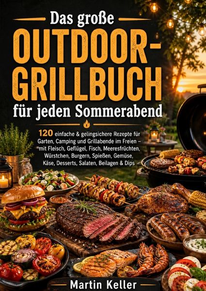 Produktbild: Das gro&szlig;e Outdoor-Grillbuch f&uuml;r jeden Sommerabend