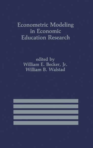 Produktbild: Econometric Modeling in Economic Education Research