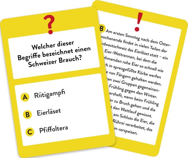 Wer hätte das gedacht?! Das Unnützes-Wissen-Quiz Schweiz