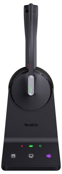 Produktbild: Yealink Headset WH64 Dual Teams On Ear Headset Schwarz
